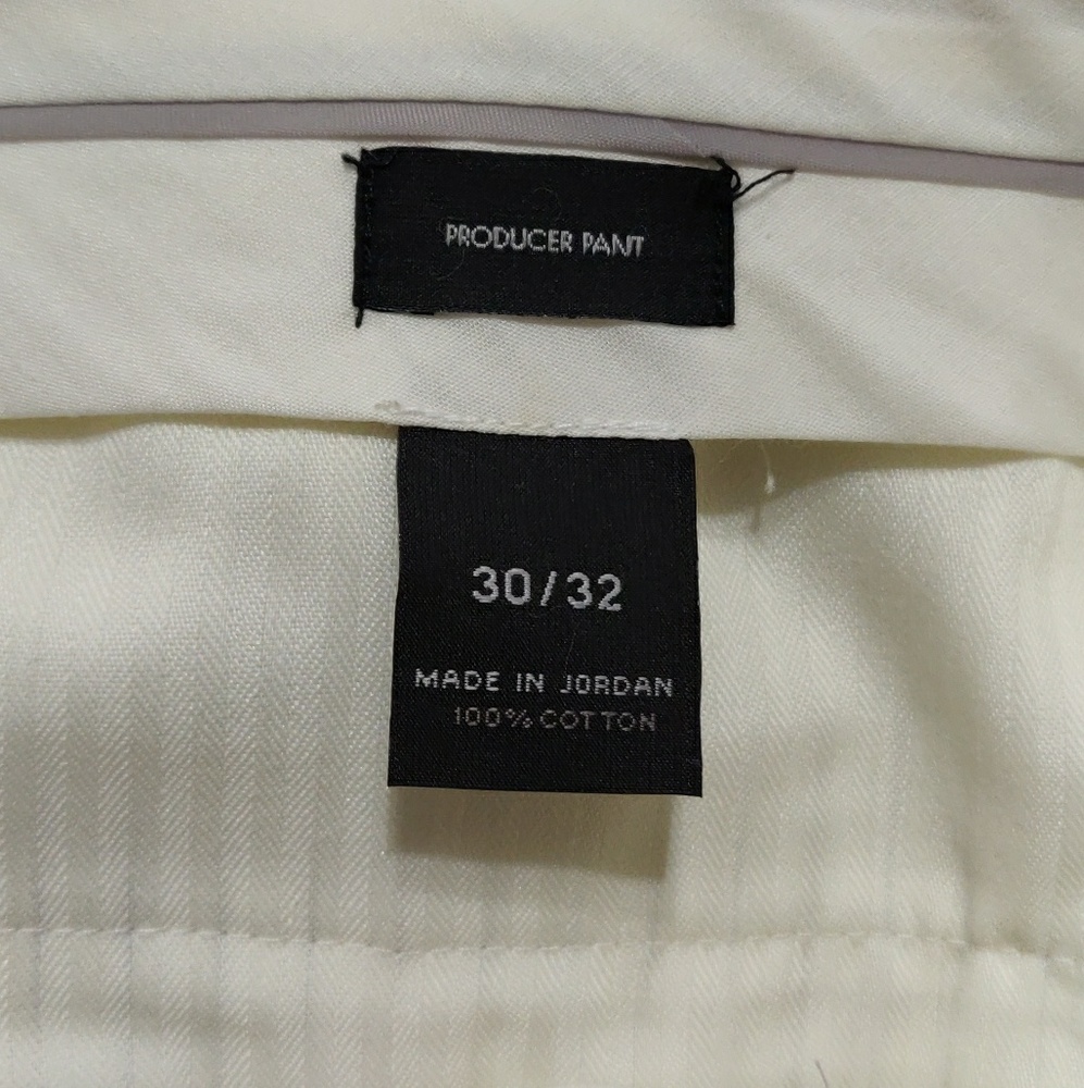 Express white pinstripe suit - Picture 2 of 6